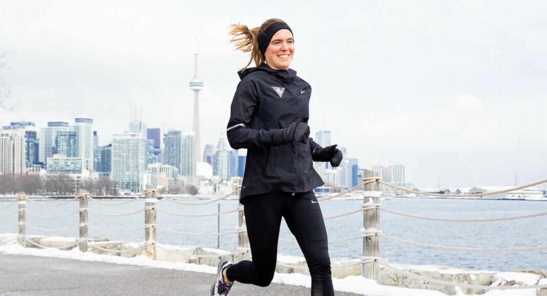 Chiropractor and running coach, Dr. Brittany Moran.